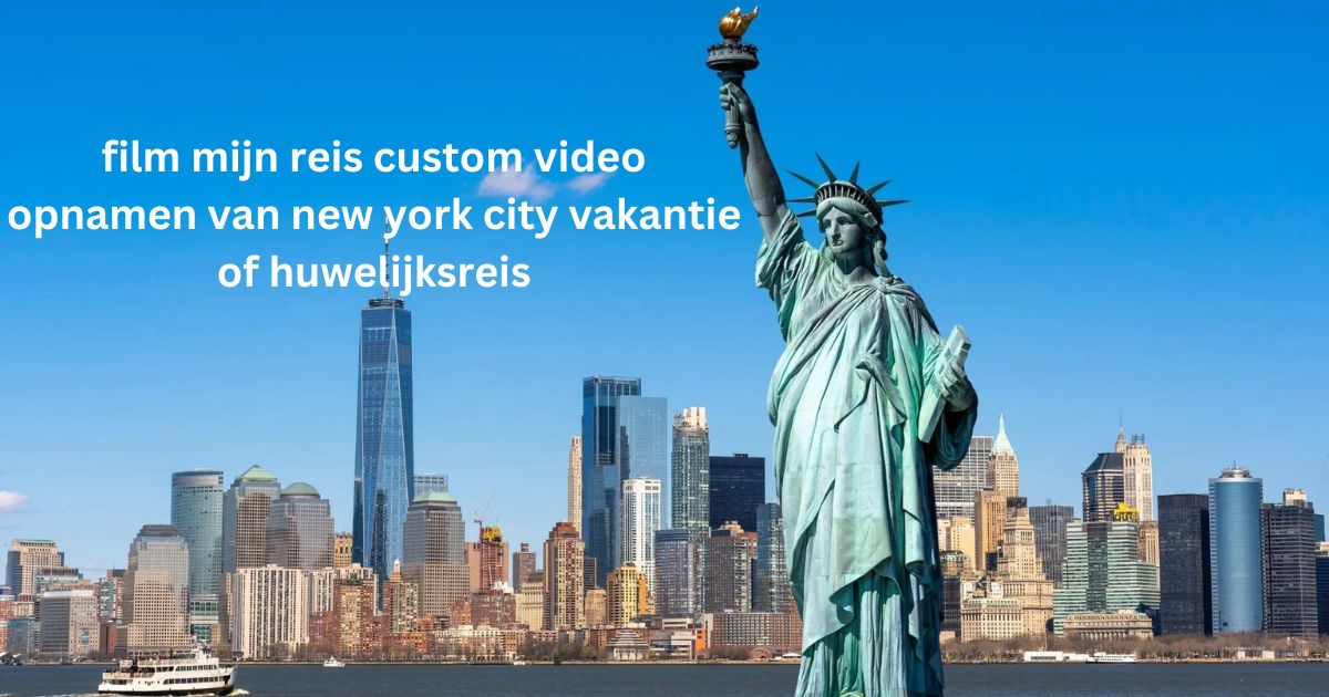 film mijn reis custom video opnamen van new york city vakantie of huwelijksreis